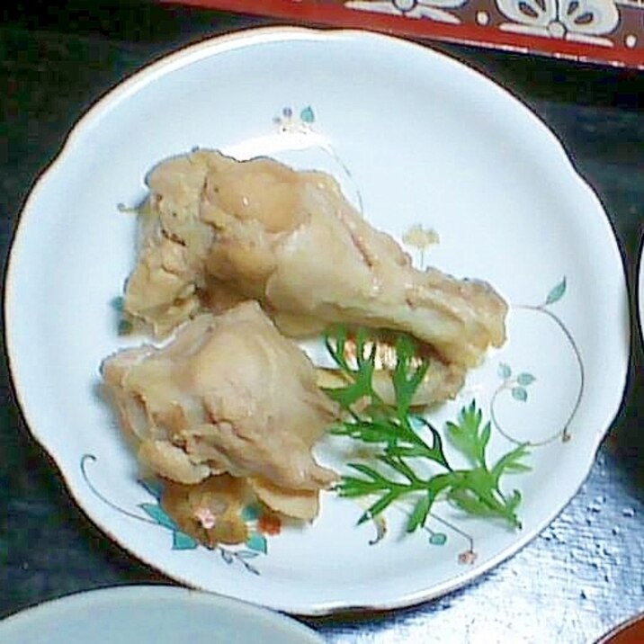 鶏手羽元の黒酢煮